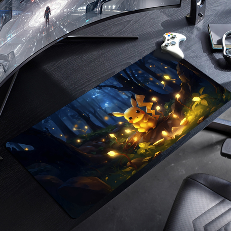 Gaming Keyboard Mini - P-Pikachus Mouse Pad Game 900x400 Rubber