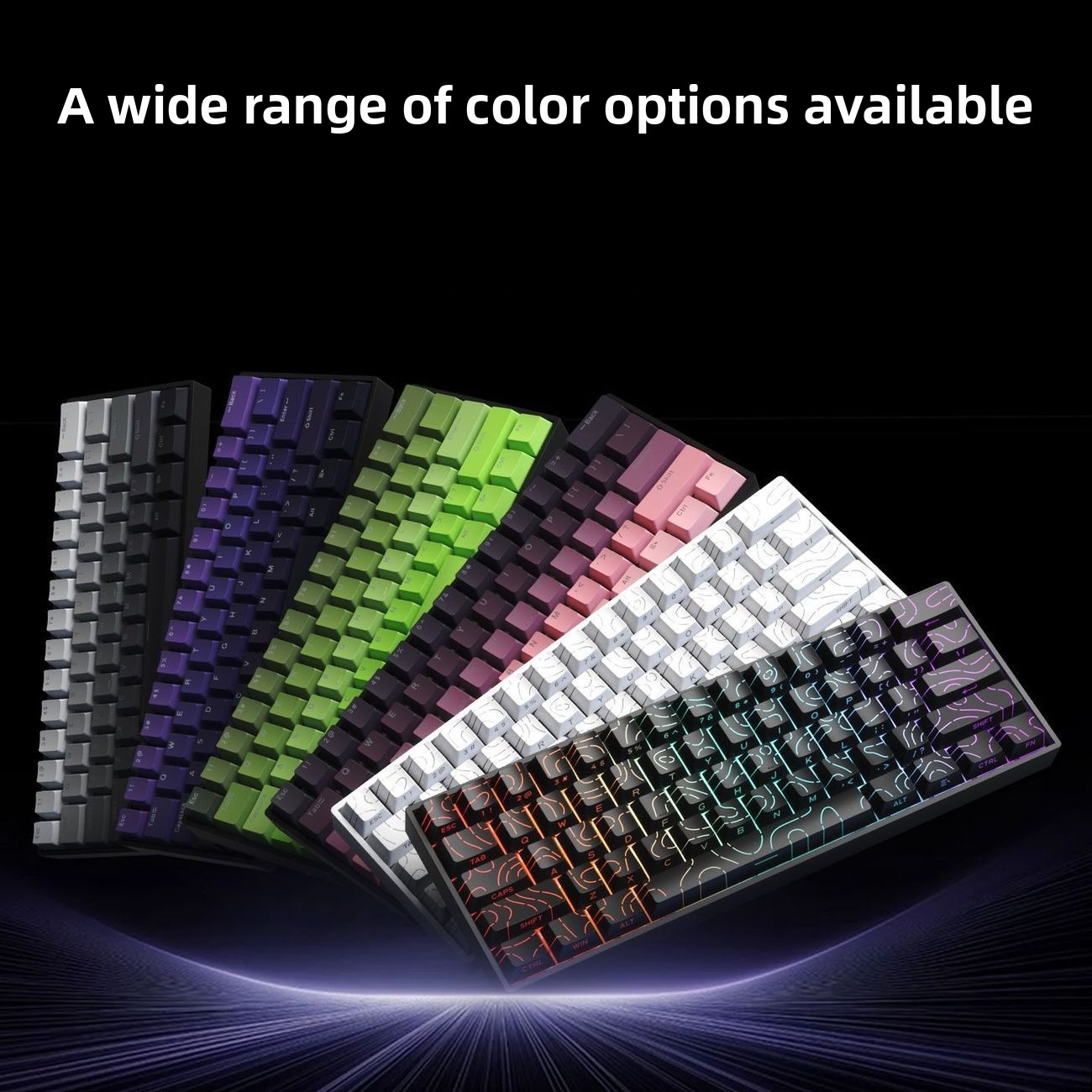 Teclado 60% Wireless Bluetooth - đánh giá và giá Keyboard Gaming Blue Switch