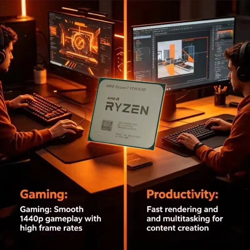 AMD Ryzen 7 5700X3D Desktop CP - đánh giá và giá Amd Cpu Ryzen 7