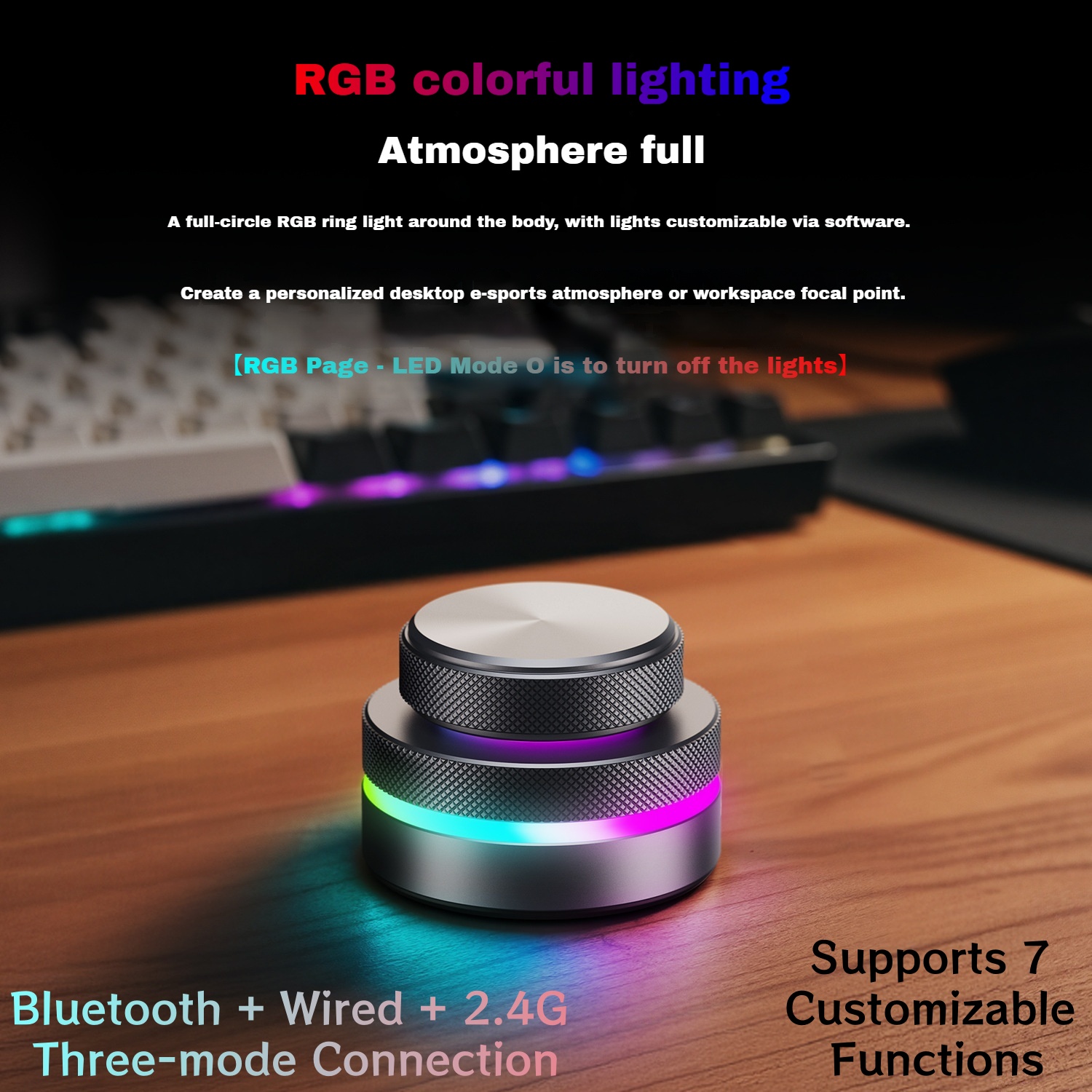 RGB Dual Knob Keyboard Customi - đánh giá và giá Gaming Keyboard No Rgb