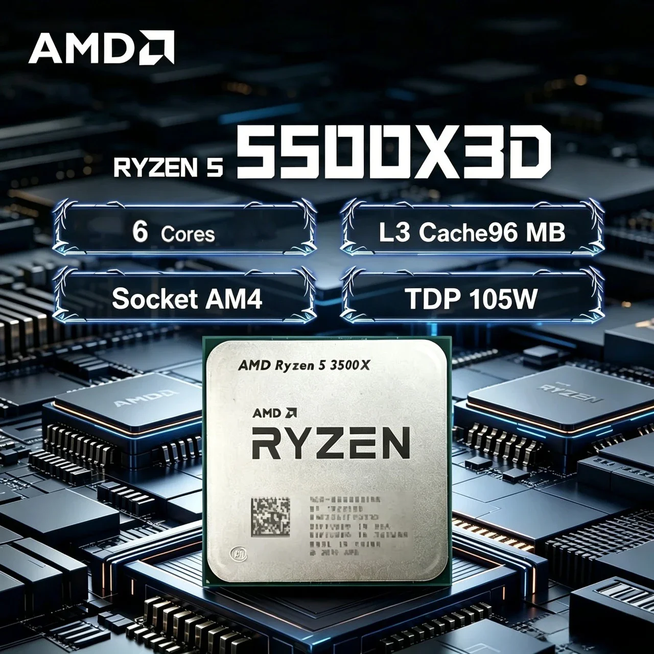 NEW AMD Ryzen 7 7800X3D X3D Ga - đánh giá và giá Amd Cpu Ryzen 7