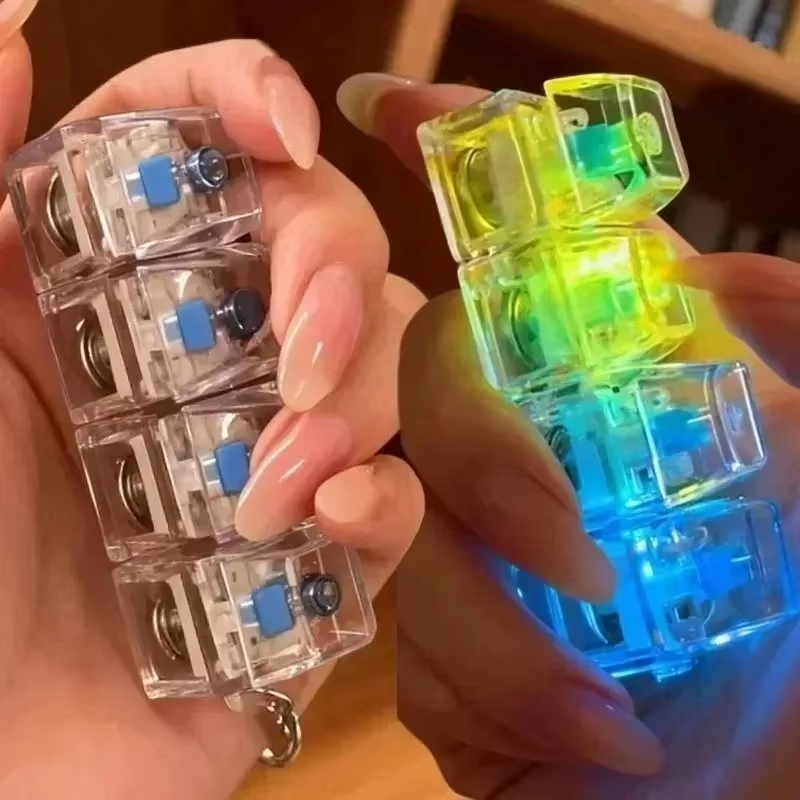 Light Up 4 Keys LED Finger Key - đánh giá và giá Gaming Keyboard Test