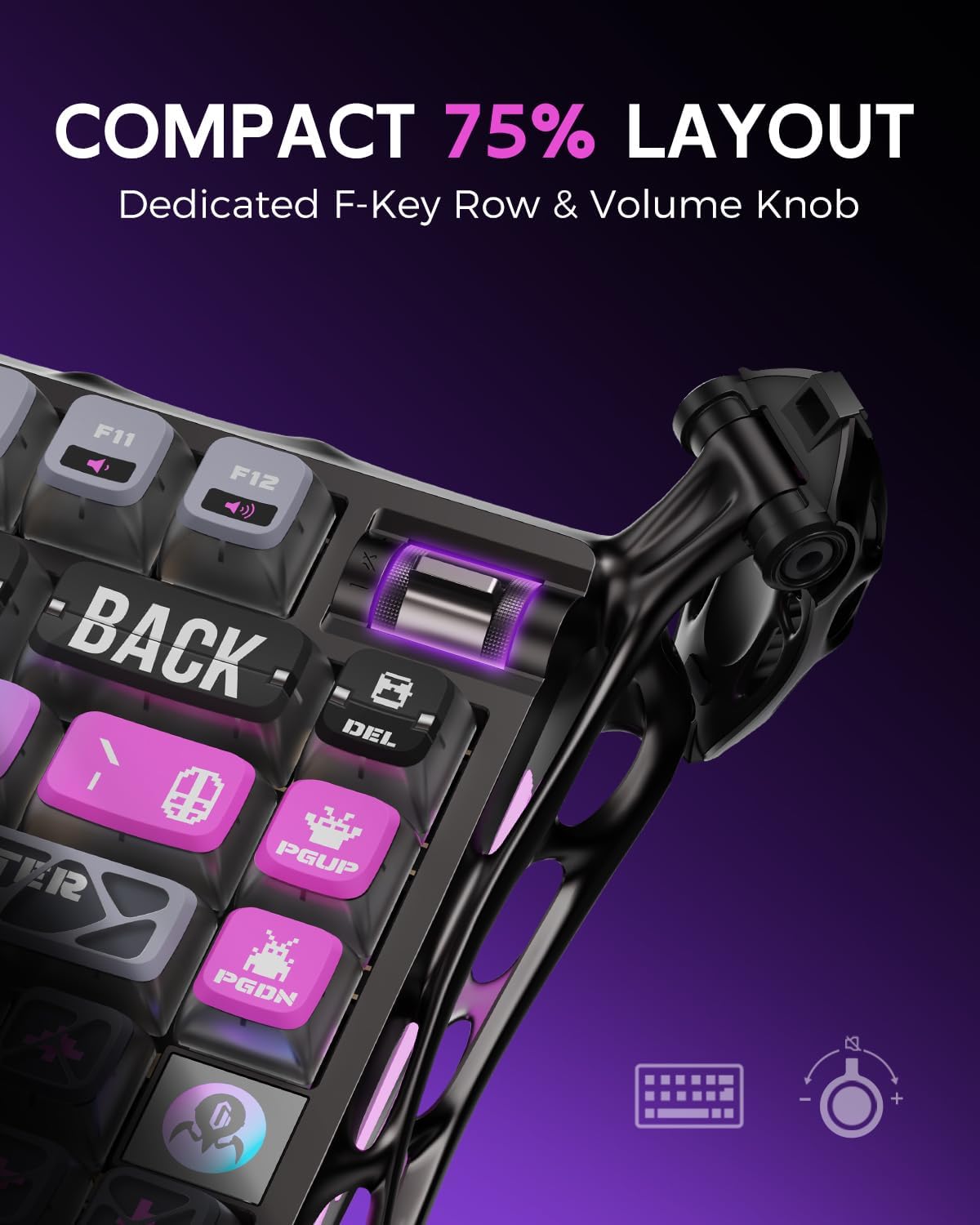 Gravity Planet K1 Pro 75% Tri- - đánh giá và giá Gaming Keyboard Hot Swappable