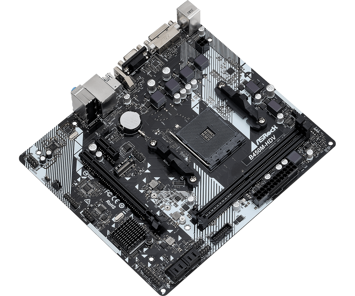 AMD B450 ASROCK B450M-HDV R4.0 - đánh giá và giá Amd Cpu Ryzen 7