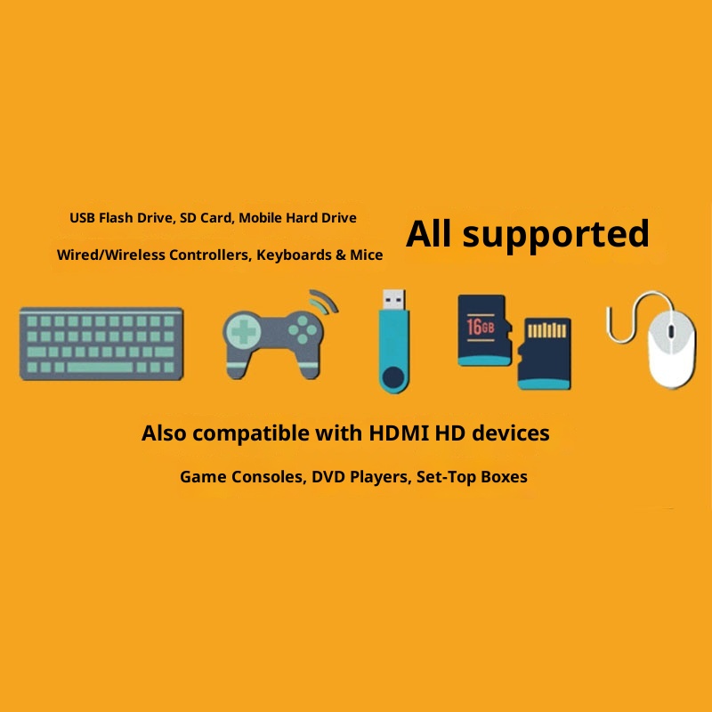 Retro Gaming Mini Tv Table Pai - đánh giá và giá Gaming Keyboard Mini