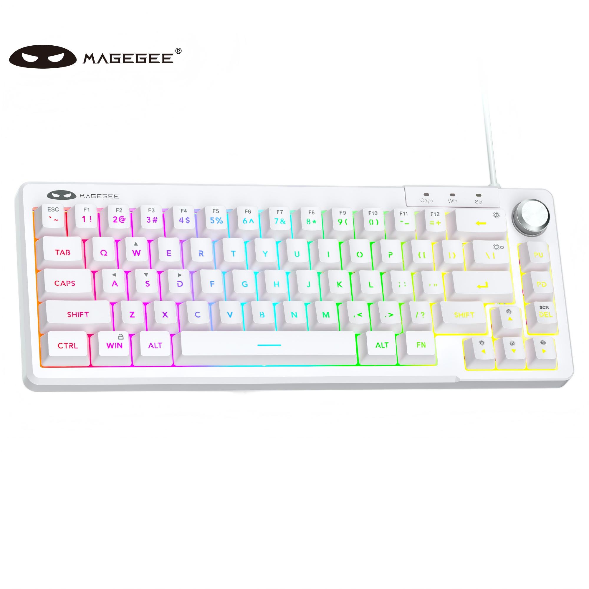 MageGee TS68 Mini 60% Membrane - đánh giá và giá Gaming Keyboard Mini