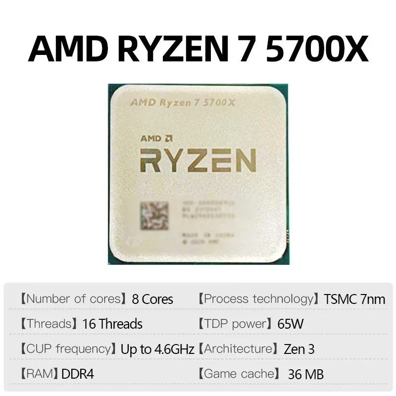 AMD Ryzen 7 5700X Processor 8- - đánh giá và giá Amd Cpu Ryzen 7