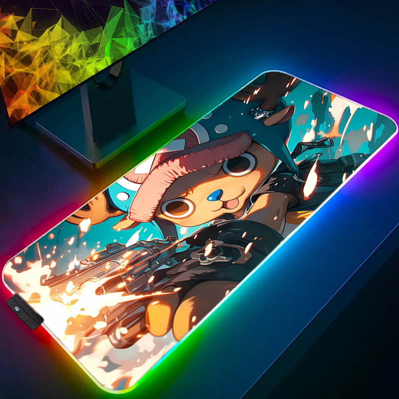 RGB Mouse Pad one piece Tony T - đánh giá và giá Gaming Keyboard No Rgb