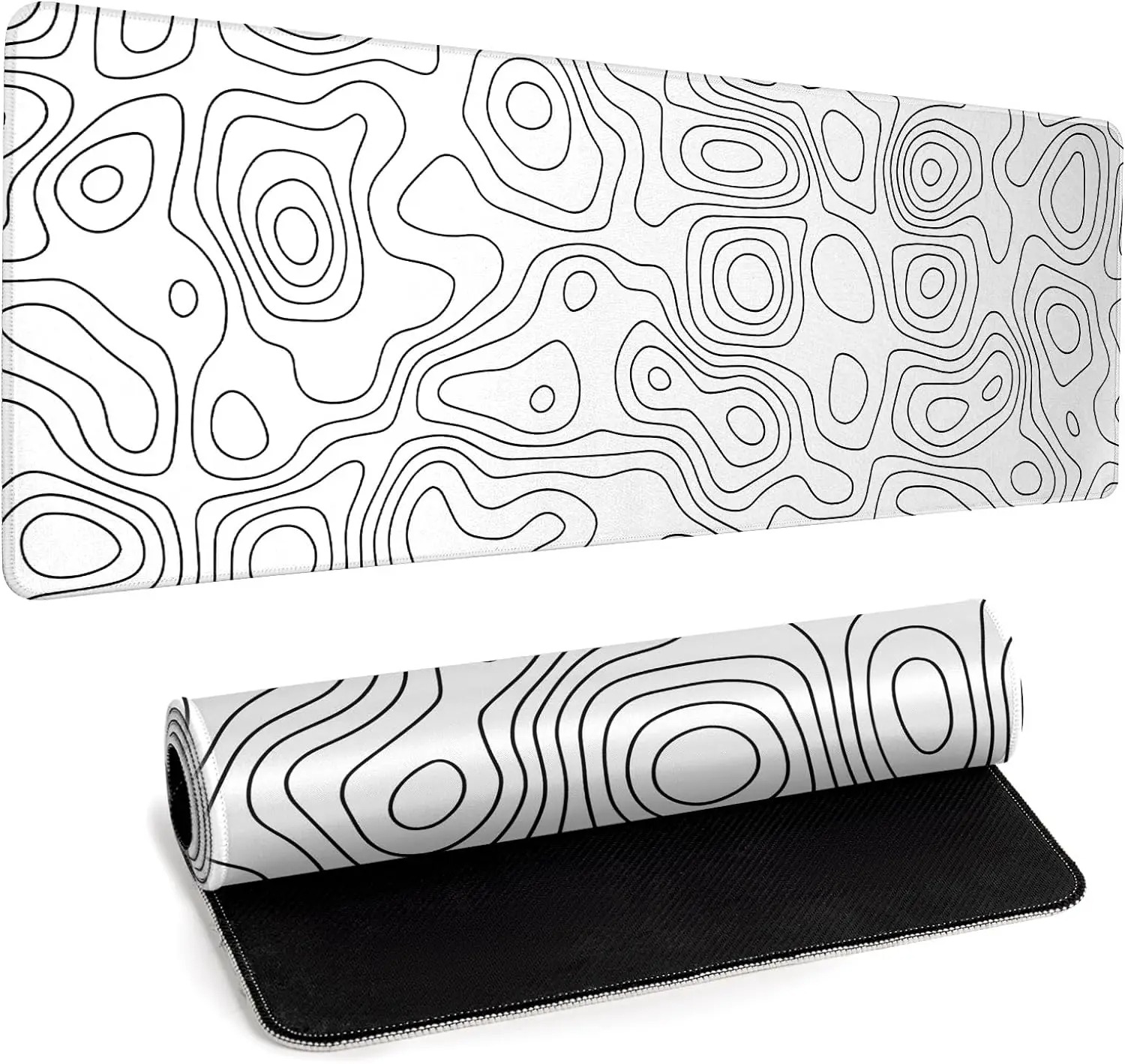 White Rubber Mouse Pad Topogra - đánh giá và giá Gaming Keyboard High Ground