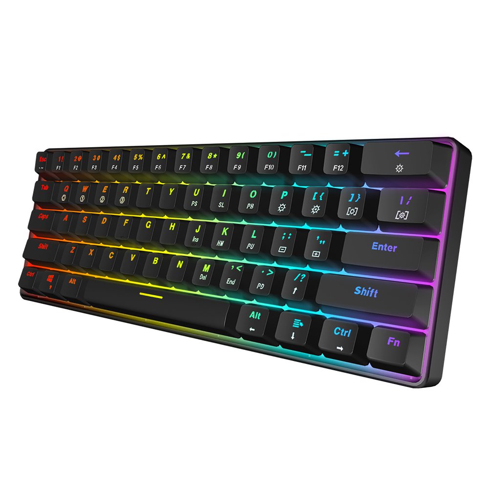 SKYLOONG GK61 Mini Xách Tay 60 - đánh giá và giá Gaming Keyboard Mini