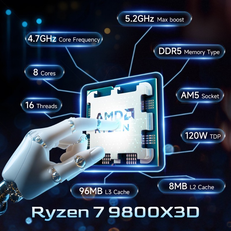 AMD Ryzen 7 9800X3D Content Cr - đánh giá và giá Amd Cpu Ryzen 7