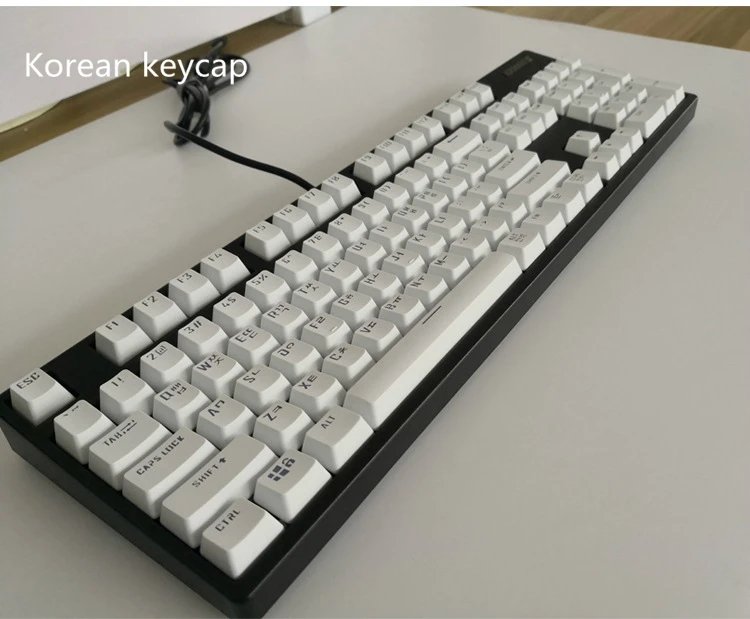 104 Keys Russian Korean Backli - đánh giá và giá Keyboard Gaming Blue Switch