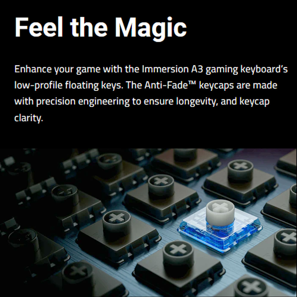 HEXGEARS A3 Mechanical Keyboar - đánh giá và giá Gaming Keyboard Hot Swappable