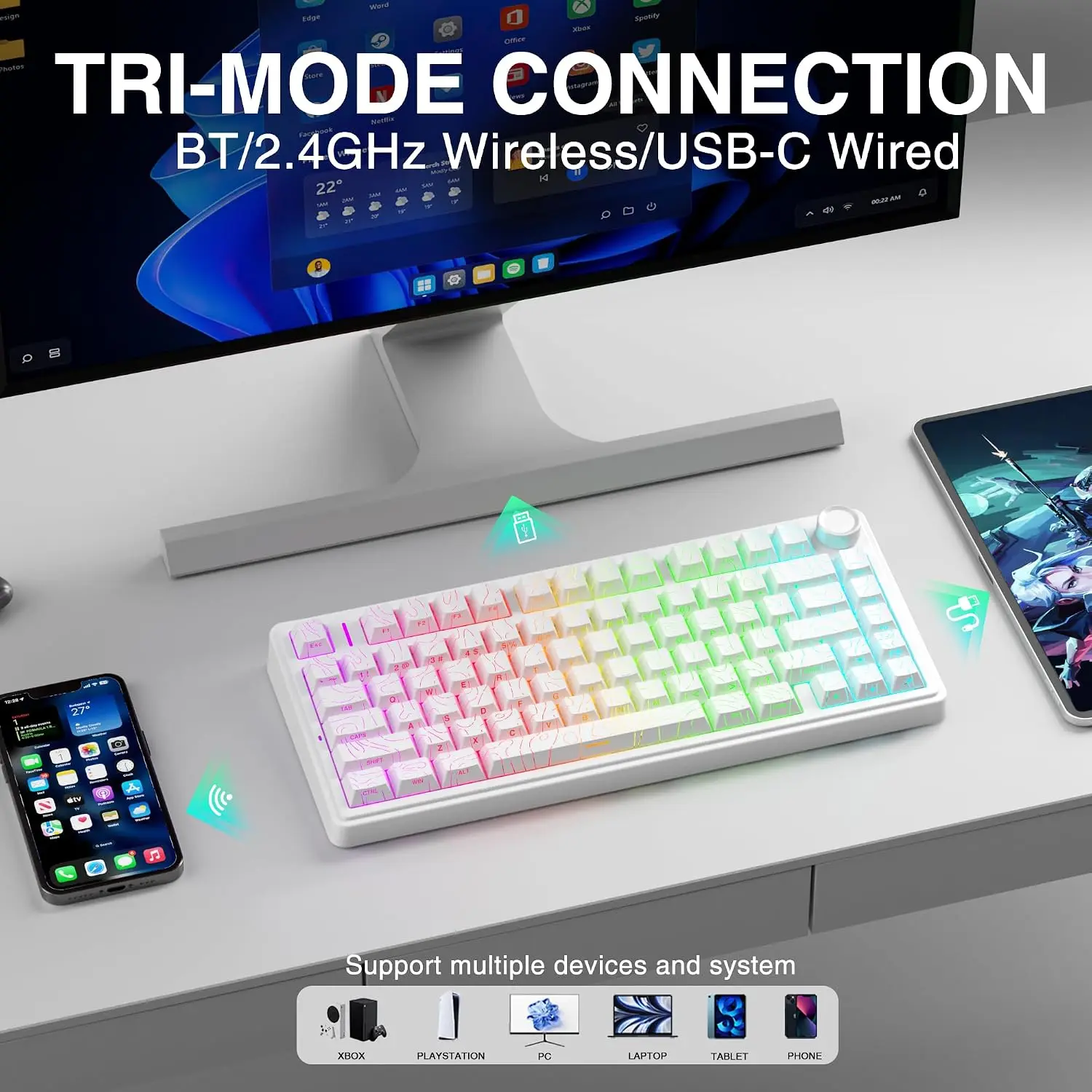 AULA F75 HE Magnetic Keyboard  - đánh giá và giá Gaming Keyboard Nearby