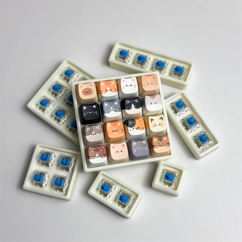 Cat Axis Tester Siamese Calico - đánh giá và giá Gaming Keyboard Test