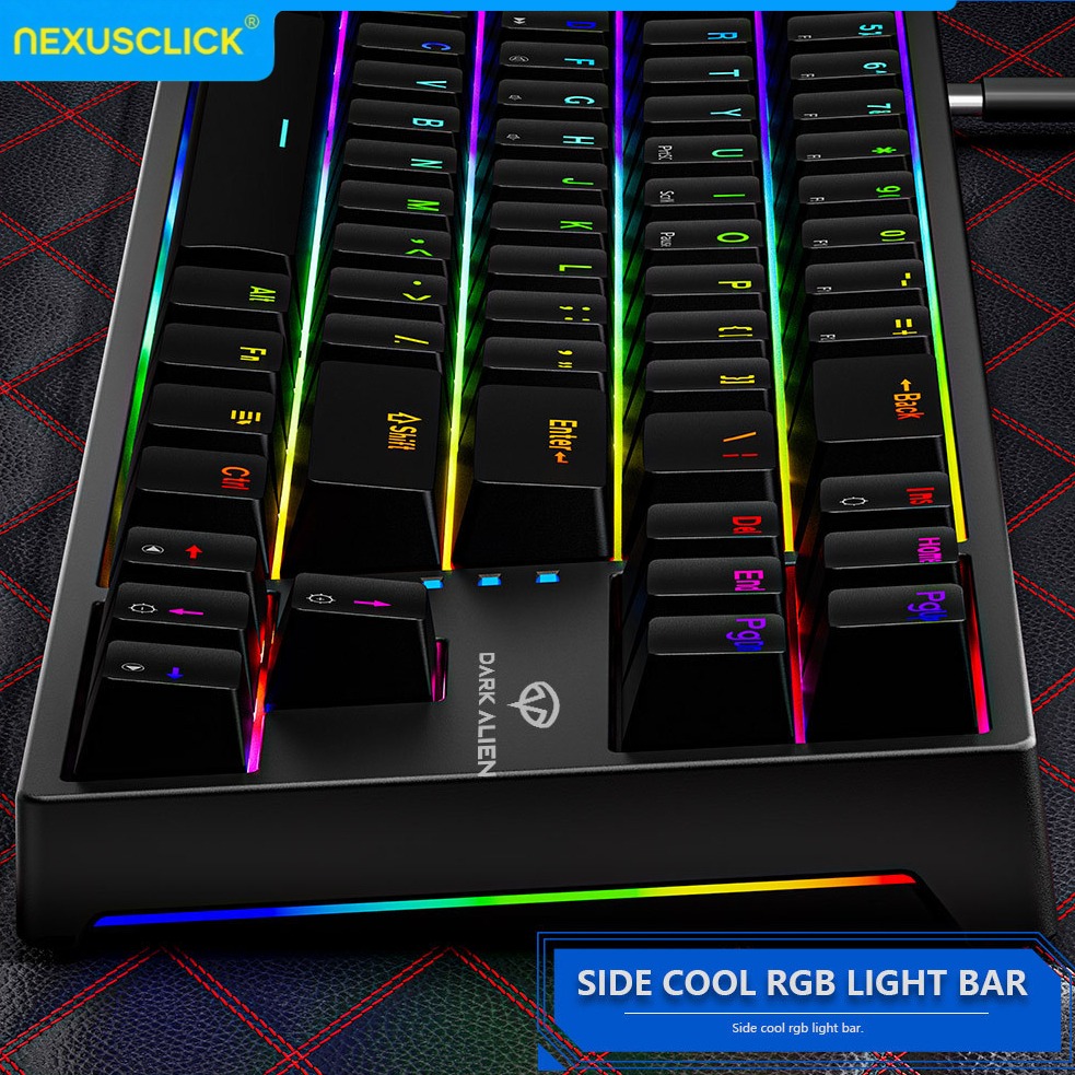 NexusClick K710 Compact Mechan - đánh giá và giá Keyboard Gaming Blue Switch