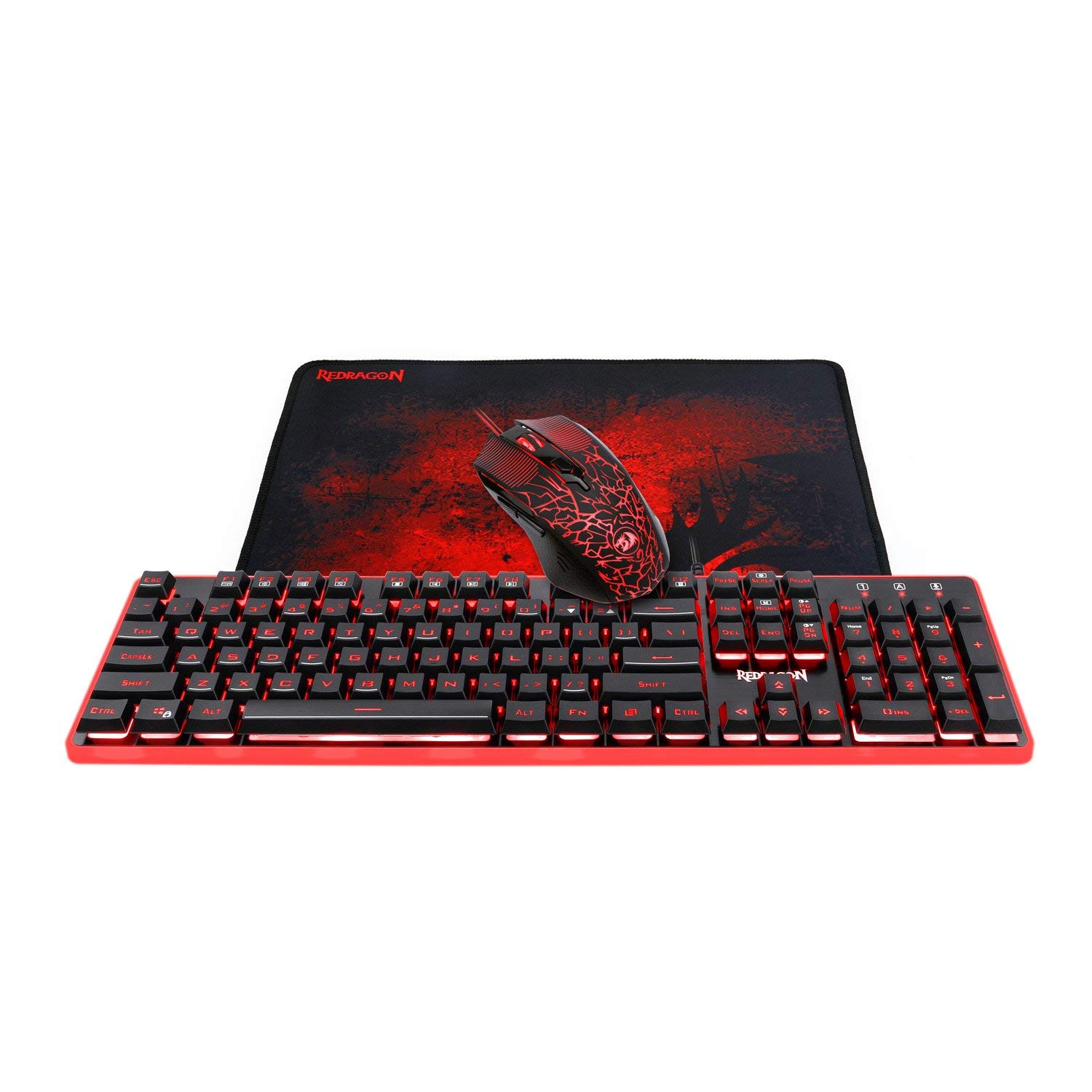 Redragon S107 Bàn Phím Và Chuộ - đánh giá và giá Gaming Keyboard No Rgb