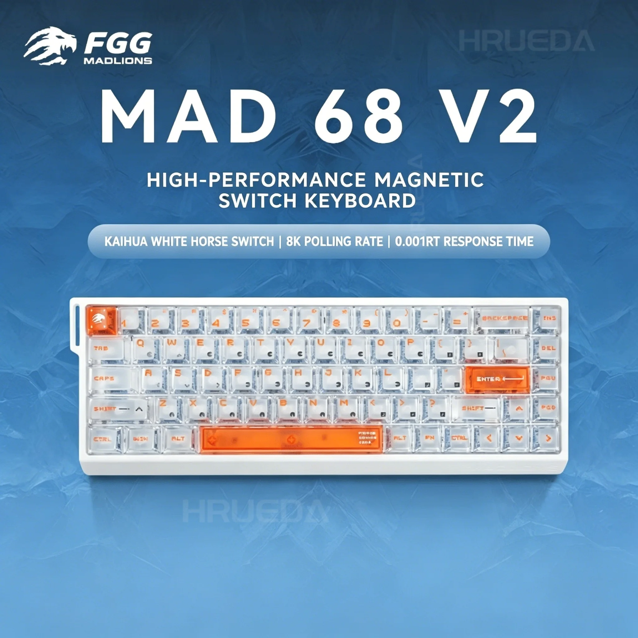 FGG Original MADLIONS Mad 60/6 - đánh giá và giá Gaming Keyboard Hot Swappable