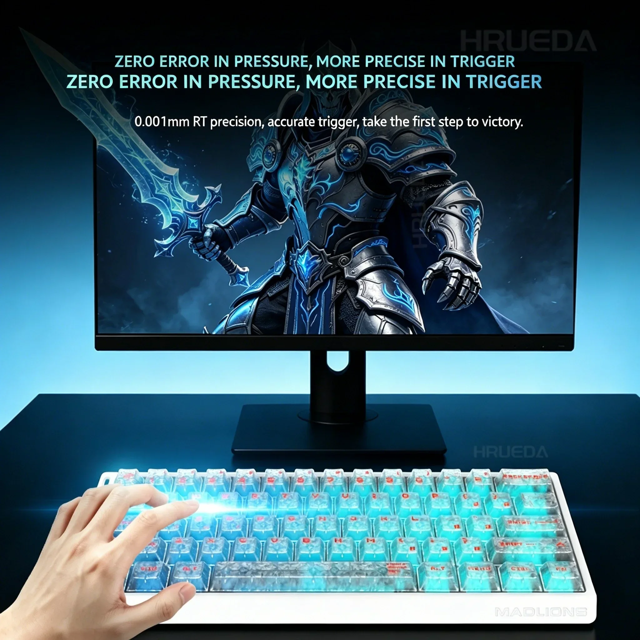 FGG Original MADLIONS Mad 60/6 - đánh giá và giá Gaming Keyboard Hot Swappable